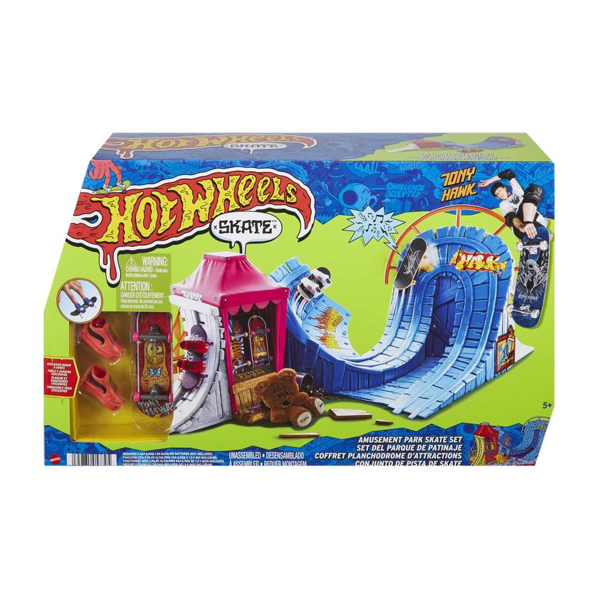 Hot Wheels Skate Coffret Planchodrome D’Attractions For Sale