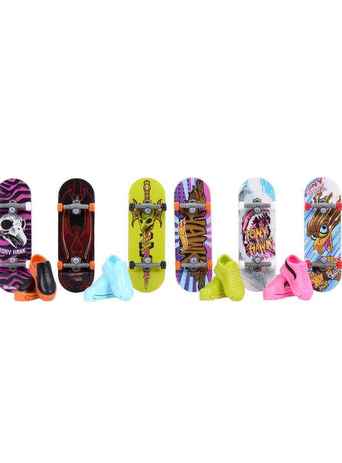 Hot Wheels-Skate-Fingerskate Tony Hawk-Pack Fingerboards et Chaussures For Sale