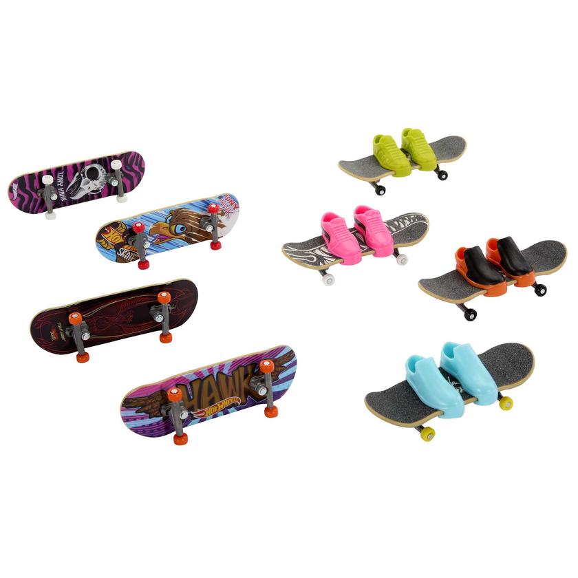 Hot Wheels-Skate-Fingerskate Tony Hawk-Pack Fingerboards et Chaussures For Sale