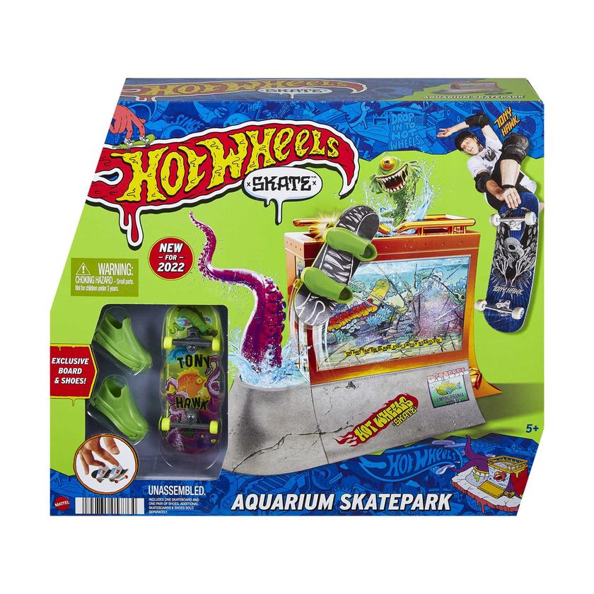 Hot Wheels Skate Pista de Brinquedo Set Aquário On Sale