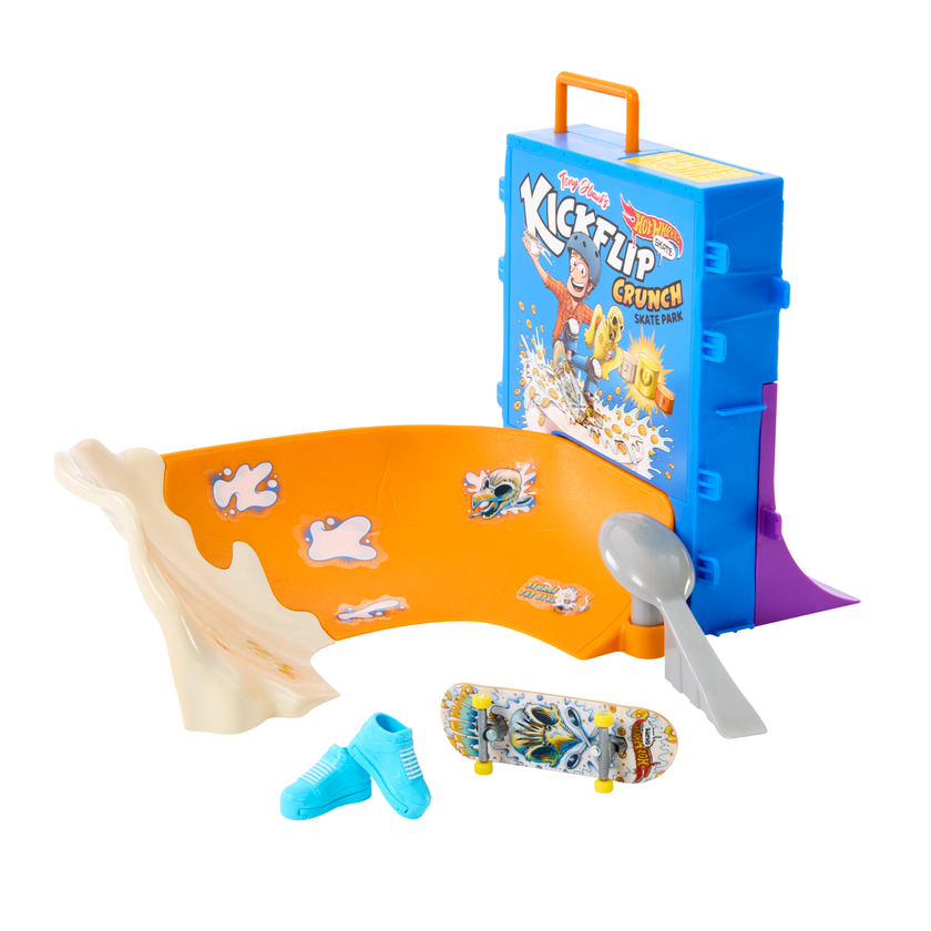 Hot Wheels Skate Pista de Brinquedo Set Bowl de Cereal Best Seller