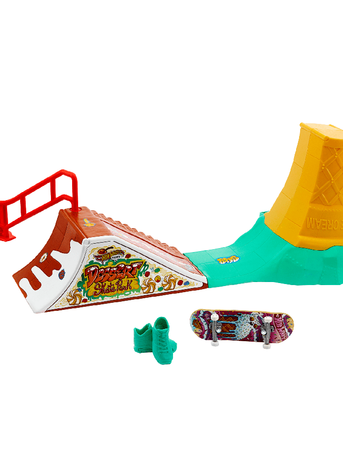 Hot Wheels Skate Pista de Brinquedo Set de Sorvete Best Seller