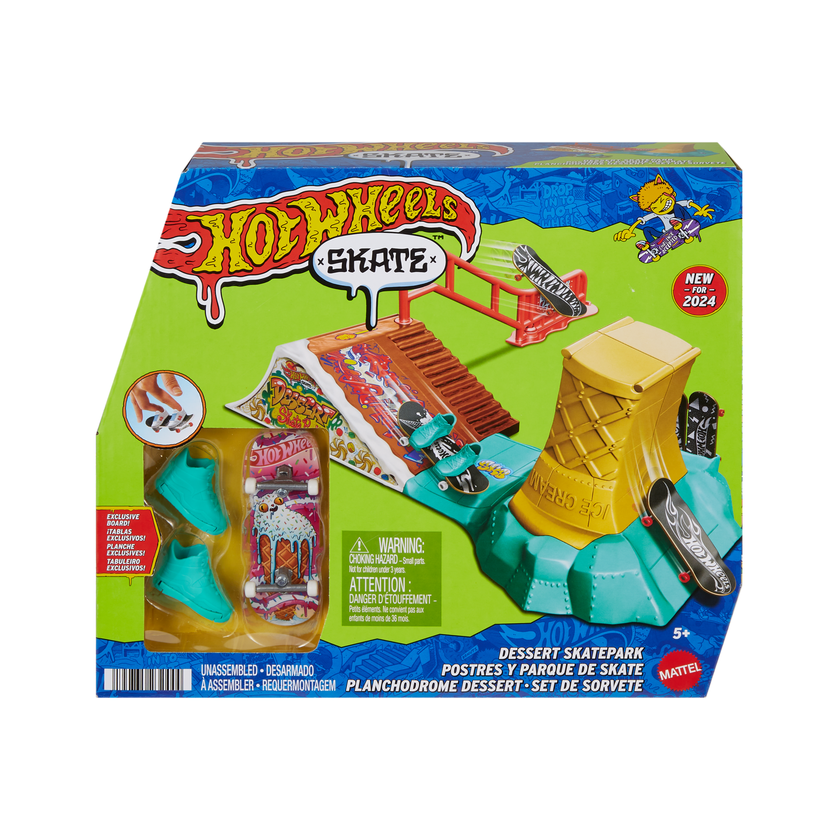 Hot Wheels Skate Pista de Juguete Set de Helado Best Buy