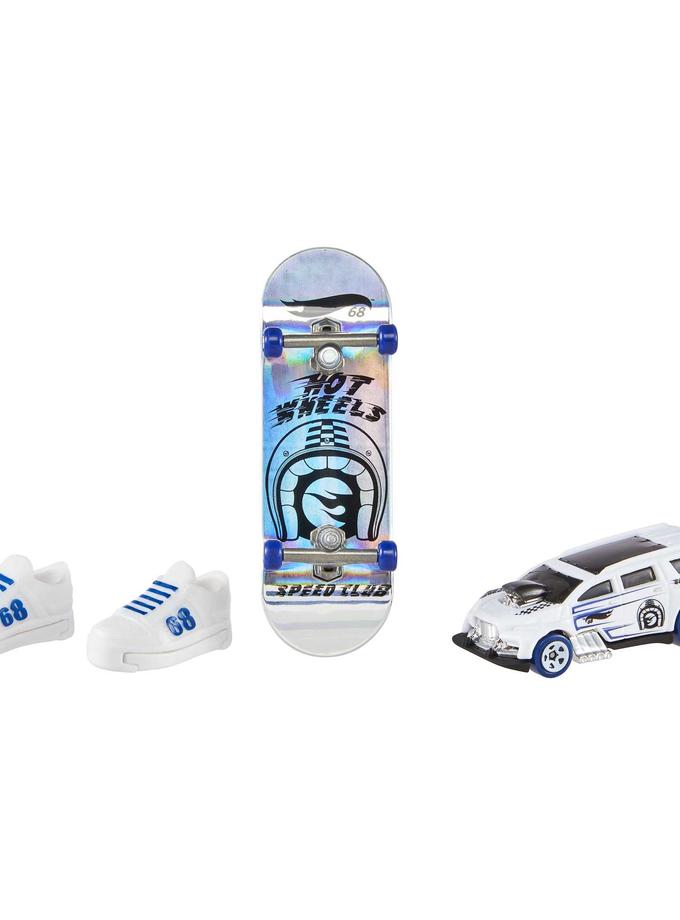 Hot Wheels Skate Veículo de Brinquedo Skateboard de Coleção SPEED SHREDDER™ + NITRO TAILGATER™ com Diecast On Sale