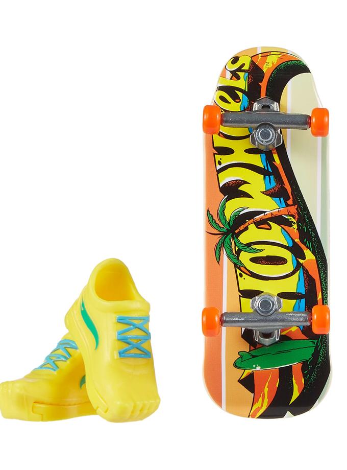 Hot Wheels Skate Veículo de Brinquedo Skateboard Férias com Tênis Best Seller