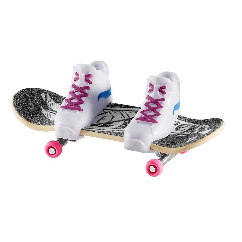 Hot Wheels Skate Veículo de Brinquedo Skateboard GLACIER GRIND™ com Tênis Free shipping