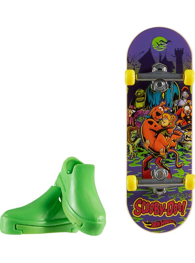 Hot Wheels Skate Veículo de Brinquedo Skateboard Scooby - Doo com Tênis Free shipping