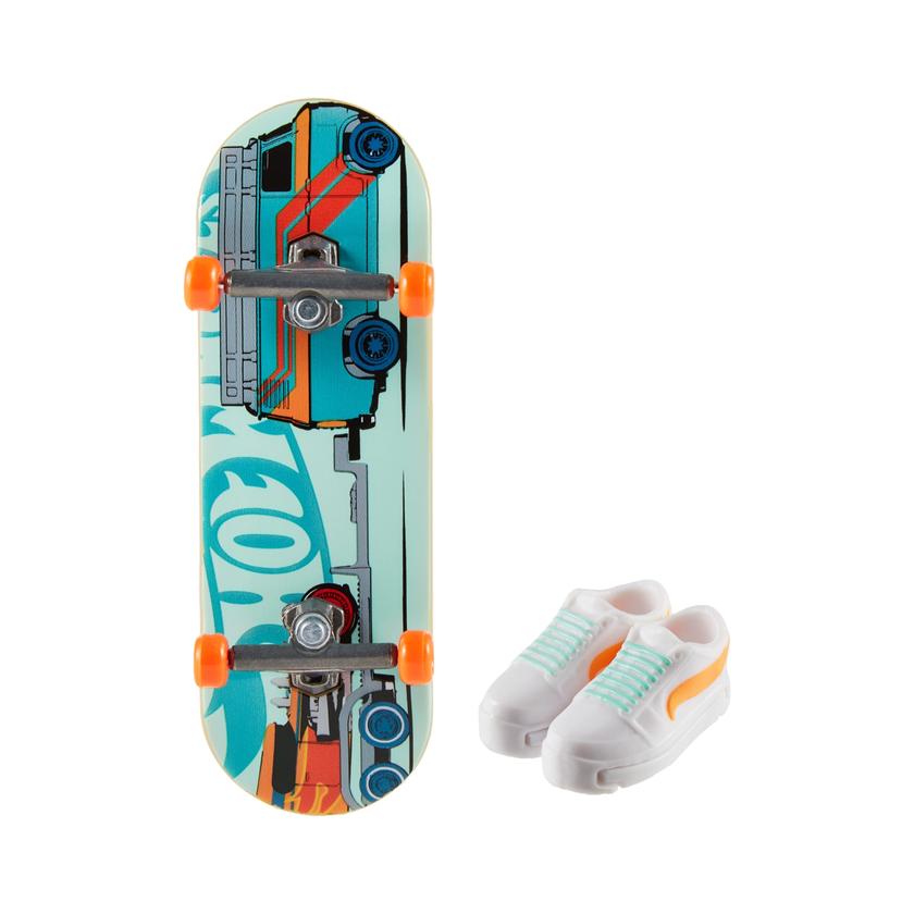 Hot Wheels Skate Veículo de Brinquedo Skateboard TIC-TAC TOWED™ com Tênis On Sale