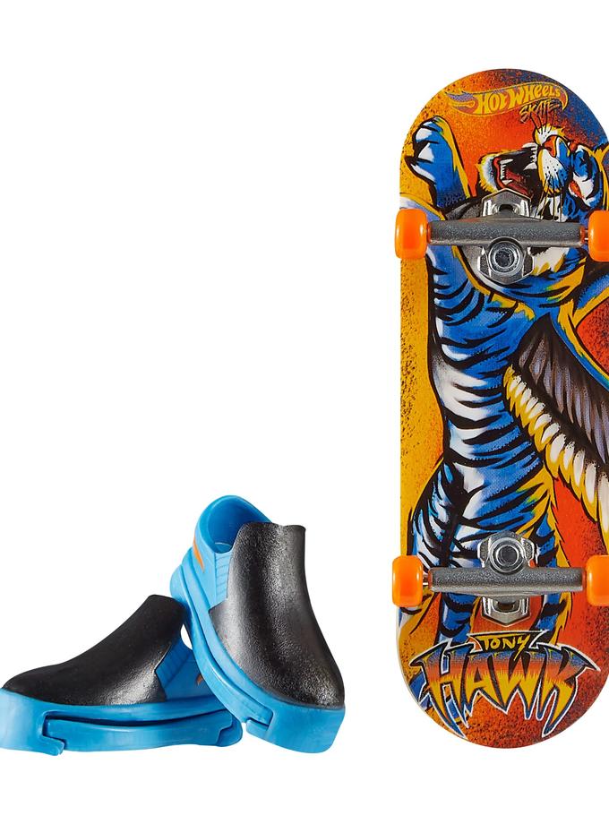 Hot Wheels Skate Veículo de Brinquedo Skateboard TIGER TAKE-OFF™ com Tênis Best Price