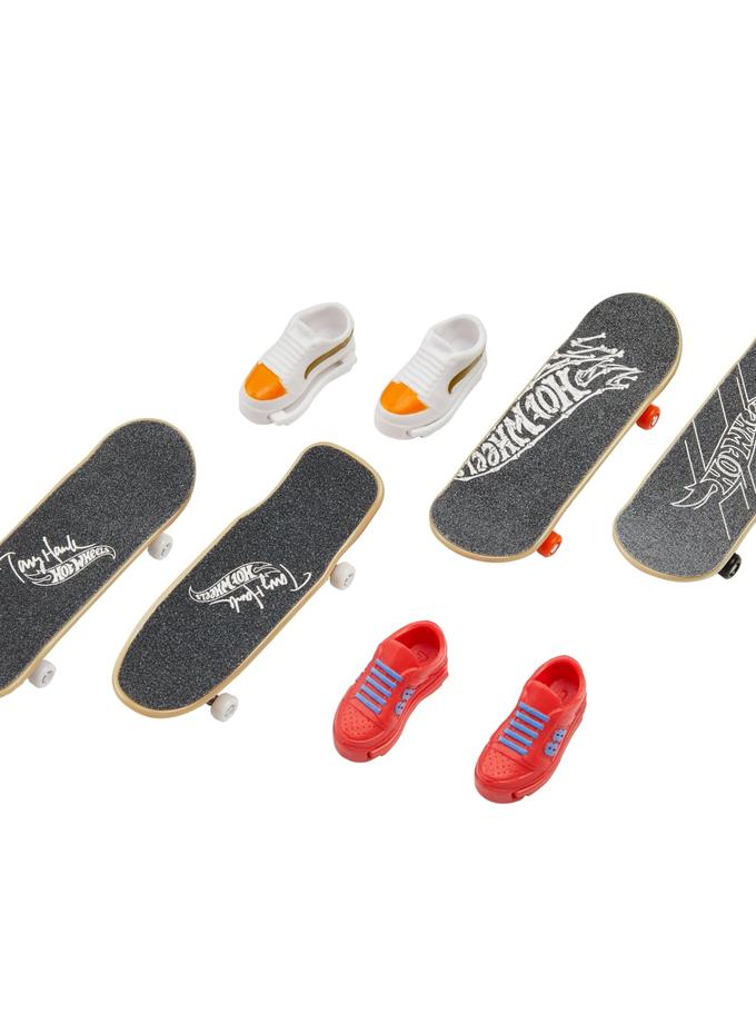 Hot Wheels Skate Vehículo de Juguete Multipack de Tony Hawk I de Patinetas con Tenis For Sale