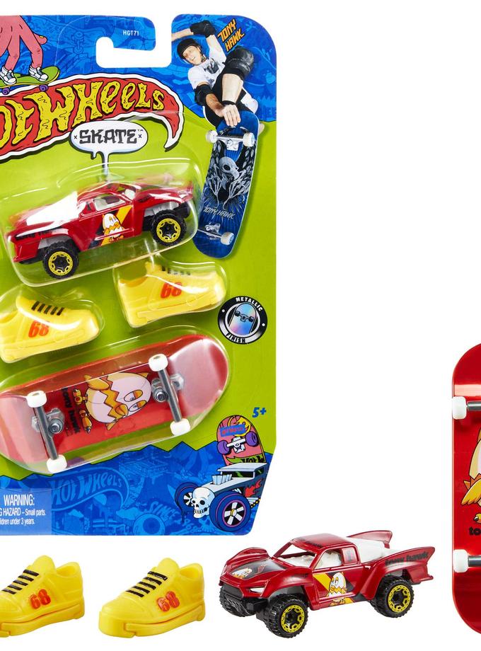 Hot Wheels Skate Vehículo de Juguete Patineta de Colección BIRD IS THE WORLD™ + HW BAJA TRUCK™ Con Diecast On Sale