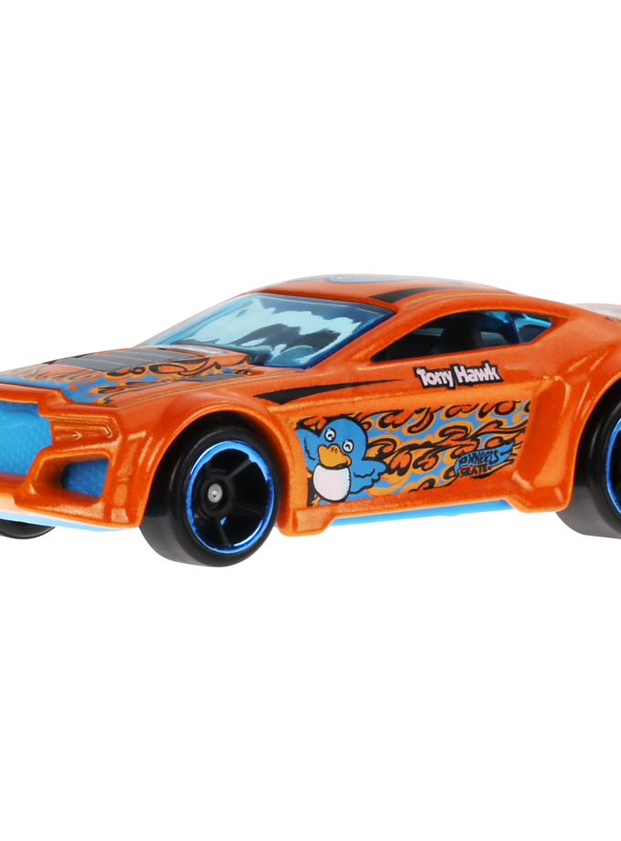 Hot Wheels Skate Vehículo de Juguete Patineta de Colección Pájaro Azul y Naranja con Diecast New Arrival