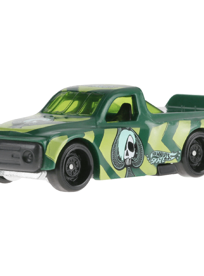 Hot Wheels Skate Vehículo de Juguete Patineta de Colección SOLDIER GRIND™ + DRAFTNATOR ™ con Diecast High Quality