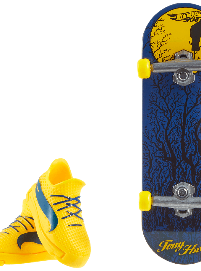 Hot Wheels Skate Vehículo de Juguete Patineta MYSTERIOUS MOON™ con Tenis Free shipping