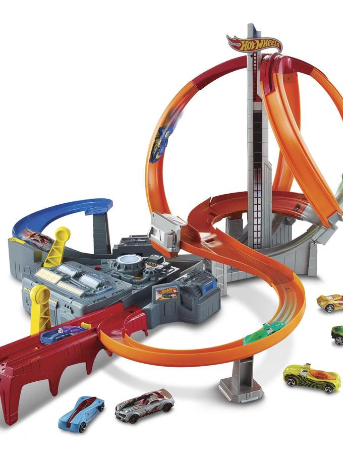 Hot Wheels Spin Storm Track Set Best Price