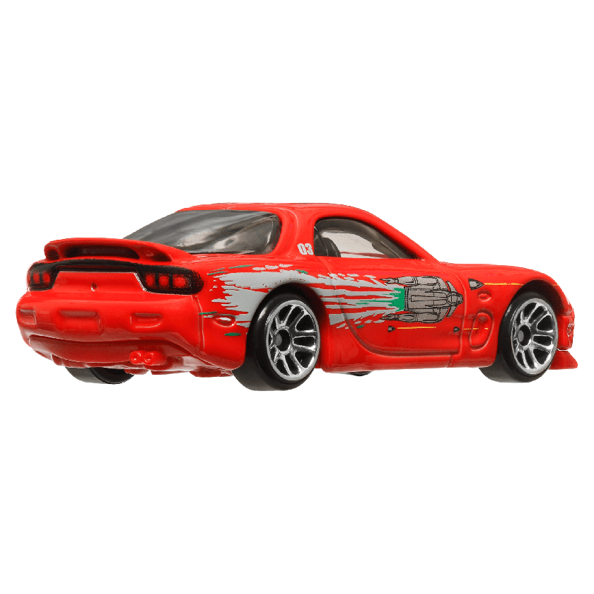 Hot Wheels Themed Veículo de Brinquedo Carro Fast e Furious Mazda RX-7 Same Day Delivery