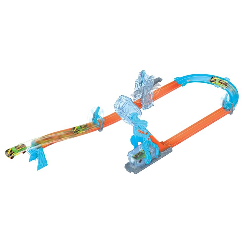 Hot Wheels Track Builder Pista de Brinquedo Caixa média de Acrobacias Temática de Ar Best Price