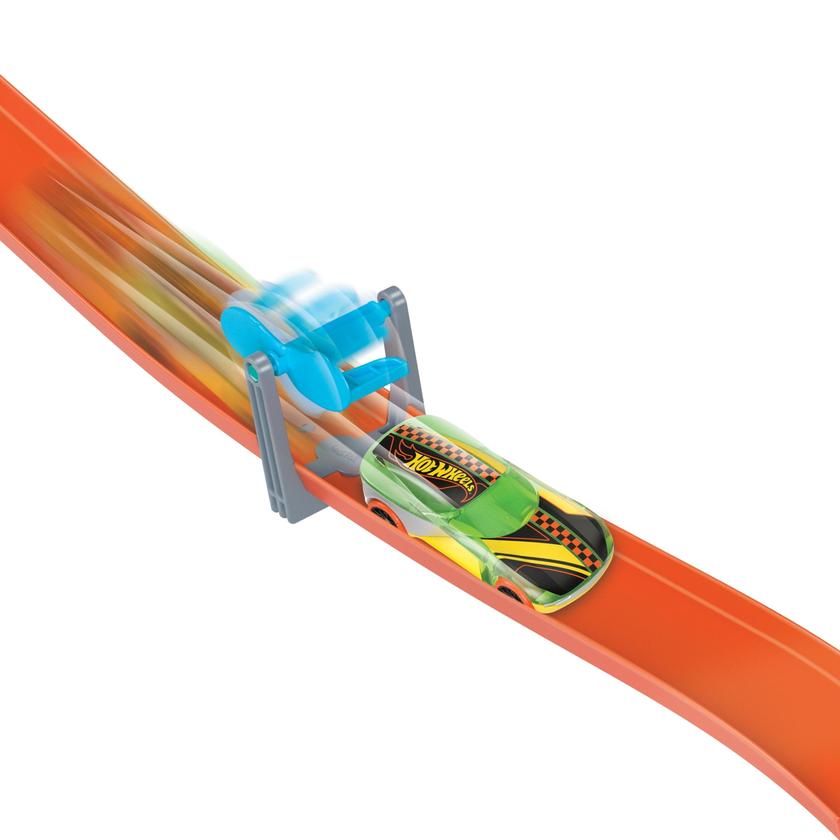 Hot Wheels Track Builder Pista de Brinquedo Caixa média de Acrobacias Temática de Ar Best Price