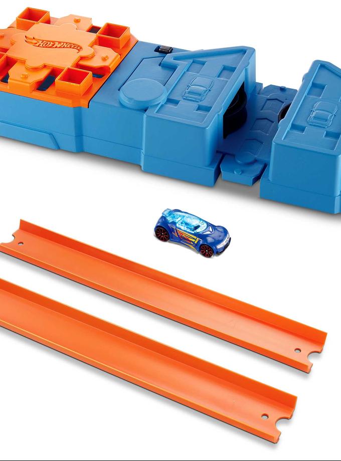 Hot Wheels Track Builder Pista de Brinquedo Lançador Motorizado New Arrival