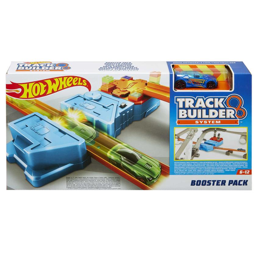 Hot Wheels Track Builder Pista de Brinquedo Lançador Motorizado New Arrival