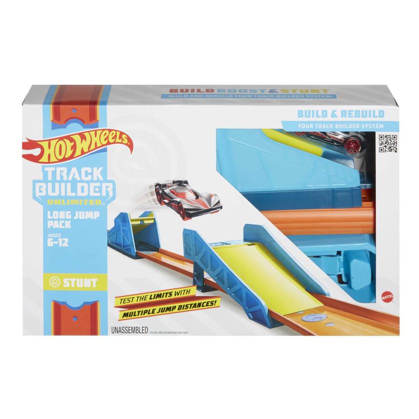 Hot Wheels Track Builder Pista de Brinquedo Pacote de saltos longos Free shipping