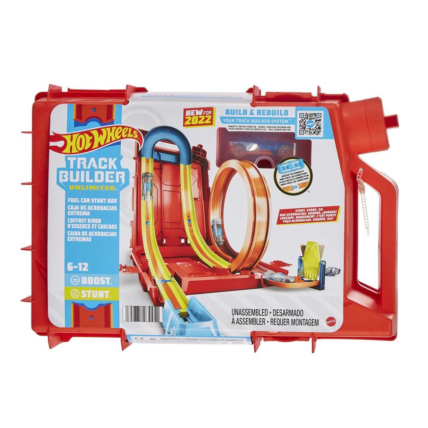 Hot Wheels Track Builder Pista de Juguete Caja de Acrobacias Extrema On Sale