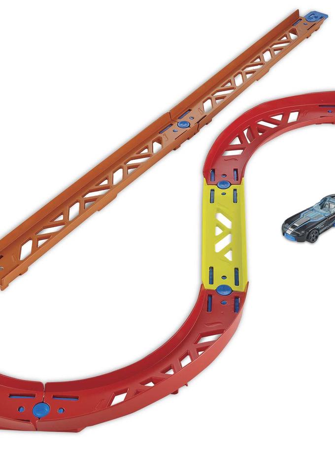 Hot Wheels Track Builder Pista de Juguete Paquete de Curvas Premium Same Day Delivery