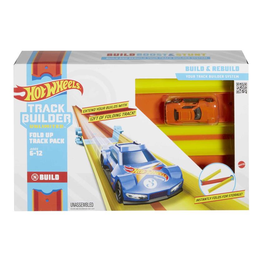 Hot Wheels Track Builder Pista de Juguete Paquete de Pistas Pegables Best Buy