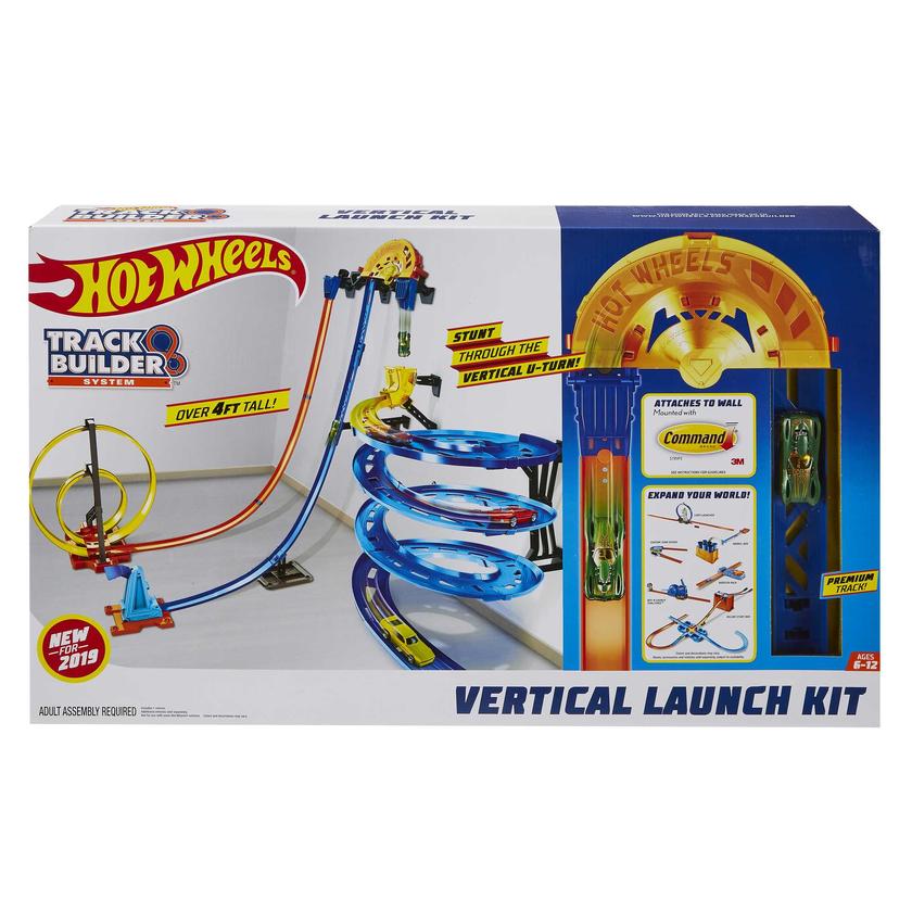 Hot Wheels Track Builder System Super Piste Verticale Free shipping