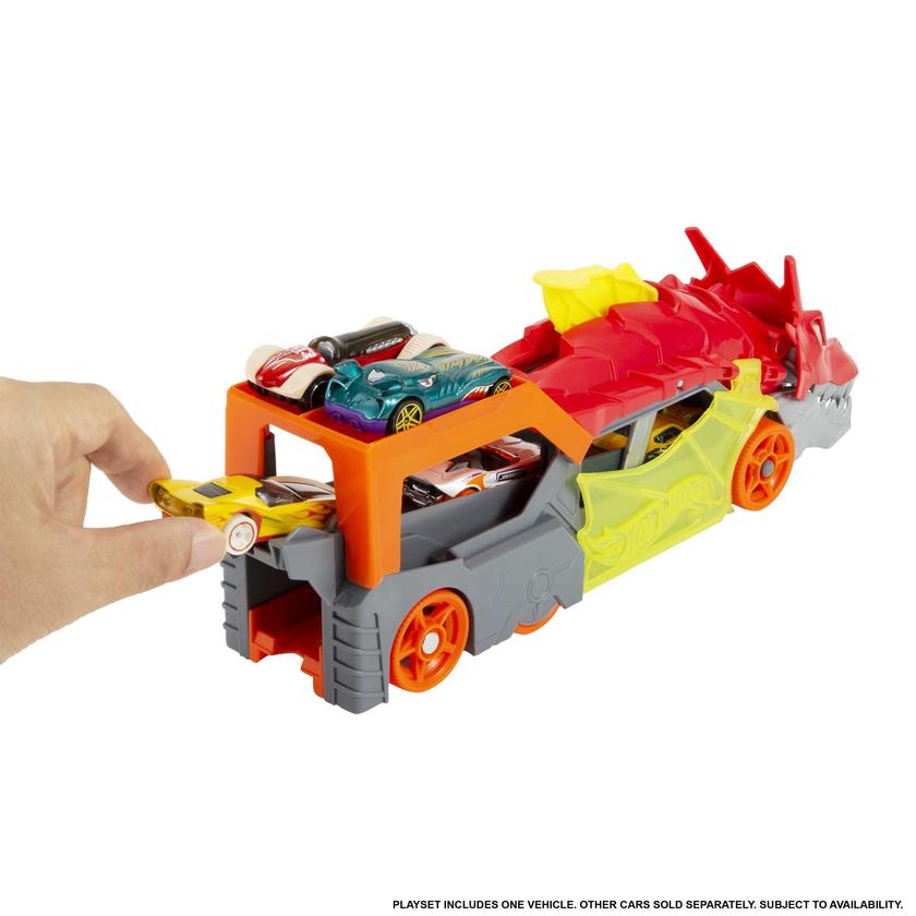 Hot Wheels Transporteur Dragon 2-en-1 Best Seller