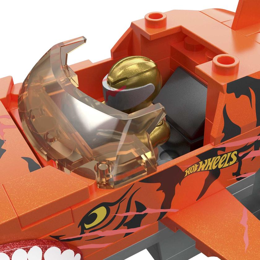 MEGA Hot Wheels Jogo de Construção Monster Trucks S&C Tiger Shark Chomp Course Best Price