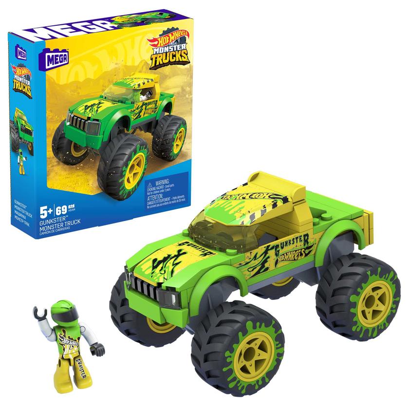 MEGA Hot Wheels Juguete de Construcción Gunkster Monster Truck Best Buy