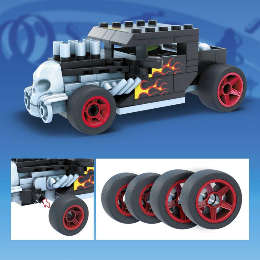 MEGA Hot Wheels Juguete de Construcción Monster Truck Bone Shaker For Sale