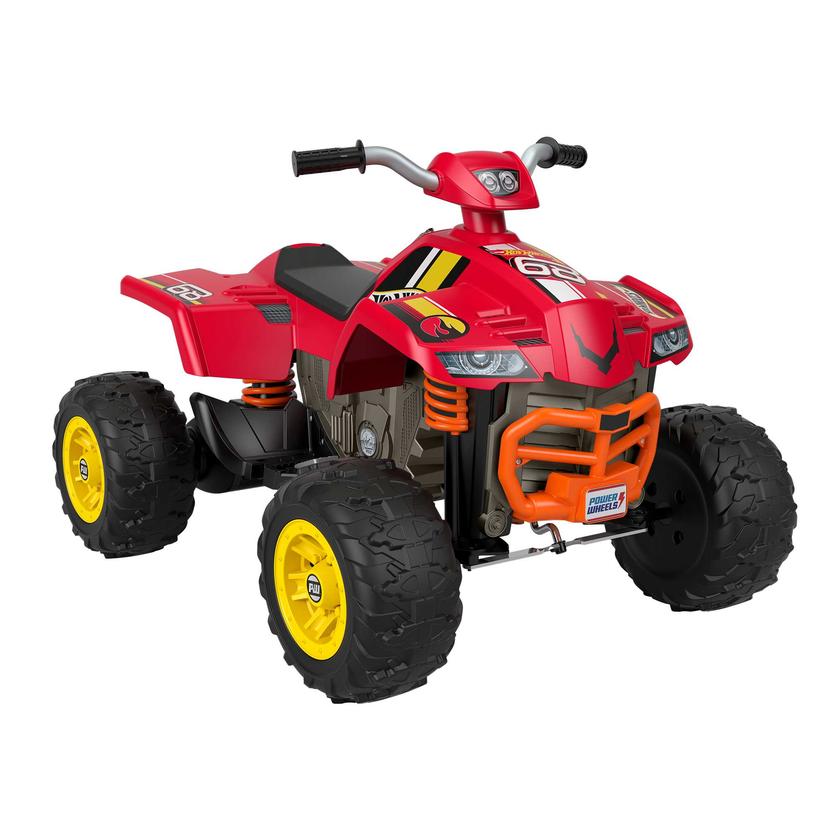 Power Wheels Hot Wheels Ride-On Racing ATV With Multi-Terrain Traction For Off Road, Child 3Y+ Best Seller